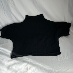 SKIMS Black High-Neck Women's Top